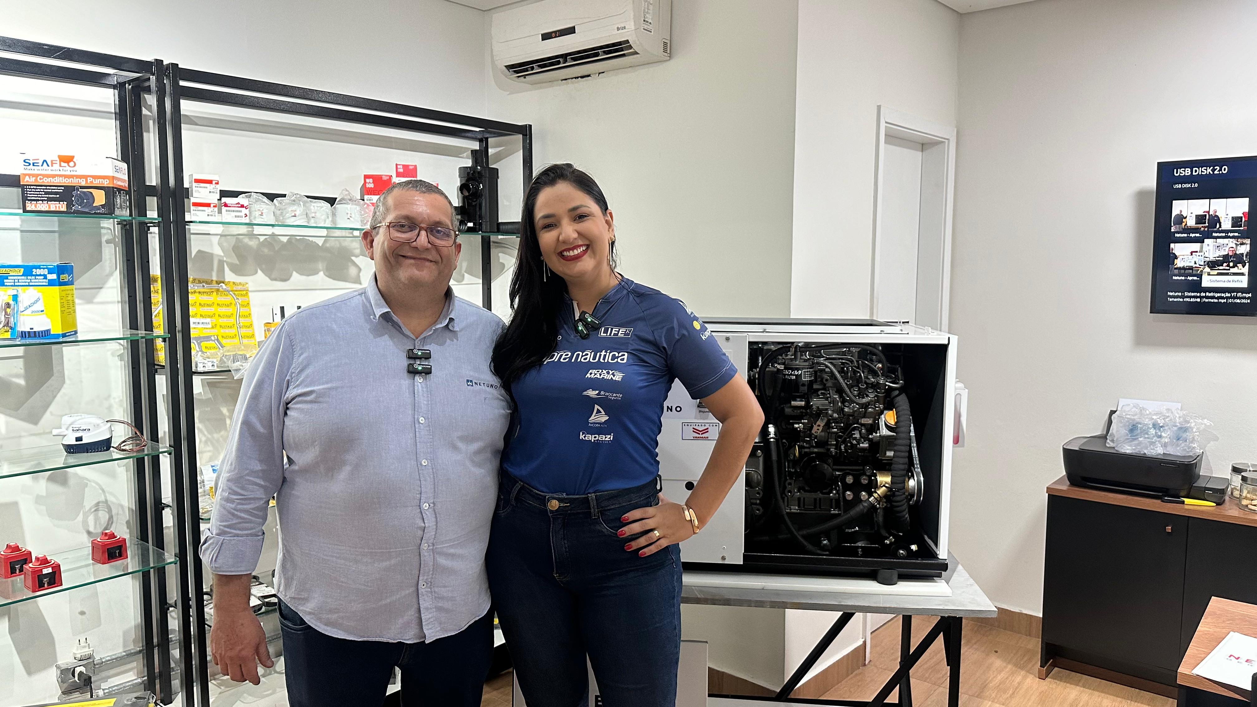 Netuno Geradores inaugura filial no Iate Clube de Santos com metas de expansão internacional